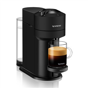 Krups Nespresso Vertuo Next, juodas - Kapsulinis kavos aparatas