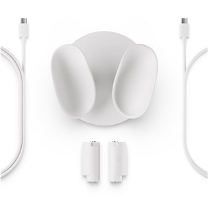 Meta Quest Compact Charging Dock, Quest 3/3S, baltas - Įkrovimo stotelė