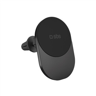 SBS iPhone Car Mount, MagSafe, juodas - Laikiklis
