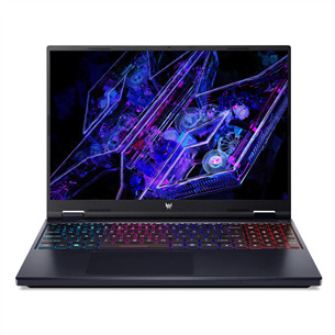 Acer Predator Helios Neo 16, 16'', WQXGA, 180 Hz, i7, 16 GB, 512 GB, RTX 4060, juodas - Nešiojamasis kompiuteris