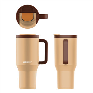 Kambukka Rio Tumbler, 950 ml, Almond Dream, ruda - Termogertuvė