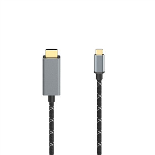 Hama Video Cable, USB-C, 1,5 m, juodas - Laidas