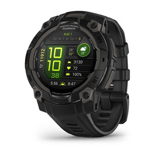 Garmin Instinct 3 AMOLED, 45 mm, juodas - Sportinis laikrodis