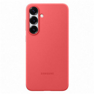 Samsung Silicone Case, Galaxy S25+, raudonas - Dėklas