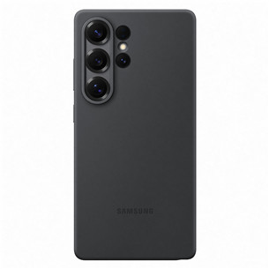 Samsung Silicone Case, Galaxy S25 Ultra, juodas - Dėklas
