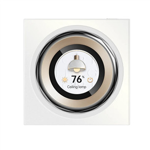 Aqara Touchscreen Dial V1, baltas - Išmanusis namų valdiklio mygtukas