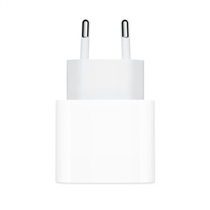 Apple USB-C Power Adapter, 20 W, baltas - Įkroviklis