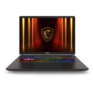 MSI Vector 16, 16'', 240 Hz, Ultra 7, 16 GB, 1 TB, RTX 5070 Ti, ENG, pilkas - Nešiojamasis kompiuteris