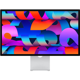 Apple Studio Display,  27", 5K, LED IPS, standard glass, tilt adjustable stand, silver - Monitorius Prekė - MK0U3Z/A
