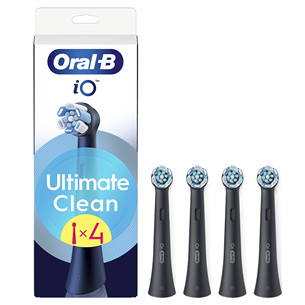 Braun Oral-B UltimateClean, 4 vnt., juodi - Dantų šepetėlių antgaliai