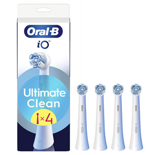 Braun Oral-B UltimateClean, 4 vnt., balti - Dantų šepetėlių antgaliai
