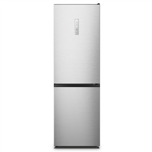 Hisense, NoFrost, 304 L, aukštis 186 cm, nerūdijančio plieno spalvos - Šaldytuvas