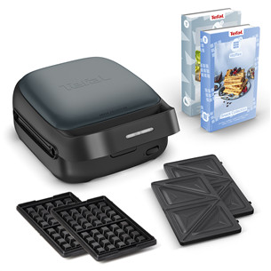 Tefal Snack Colletion, 700 W, juoda - Sumuštinių ir vaflių keptuvė