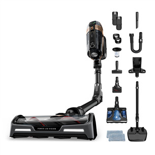 Tefal X-Force Flex 15.60 Aqua, juodas/aukso spalvos - Belaidis dulkių siurblys