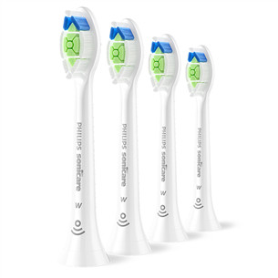 Philips Sonicare Optimal White, 4 vnt., balti - Dantų šepetėlių antgaliai
