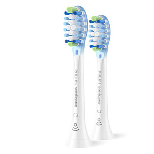 Philips Sonicare Premium Plaque Defence, 2 vnt., balti - Dantų šepetėlių antgaliai