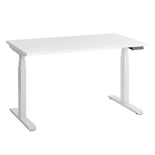 Seisuk Smart, 120 x 75 cm, baltas - Reguliuojamo aukščio stalas