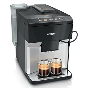 Siemens EQ500, juodas/sidabrinis - Kavos aparatas