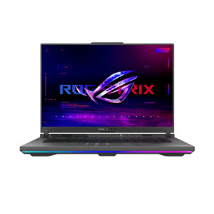 Asus ROG Strix G16, 16'', WQXGA, 240 Hz, Ultra 9, 16 GB, 1 TB, RTX 5080, ENG, pilkas - Nešiojamasis kompiuteris