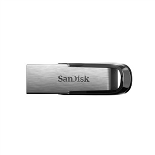SanDisk Ultra Flair, USB 3.0, 512 GB, juoda - USB atmintinė