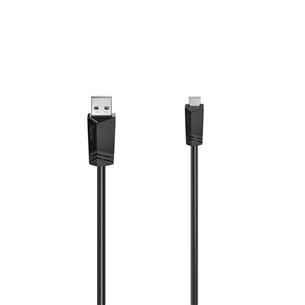 Hama USB-A/Mini-USB Cable, 1,5 m, juodas - Laidas
