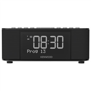 Kenwood Clock Radio CR-ST40DAB, juodas - Radijo žadintuvas