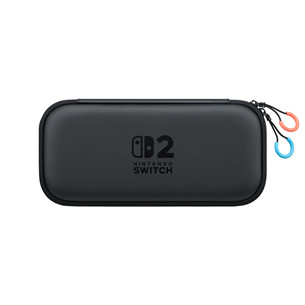 Nintendo Switch 2 Carrying Case & Screen Protector, juodas - Žaidimų konsolės dėklas