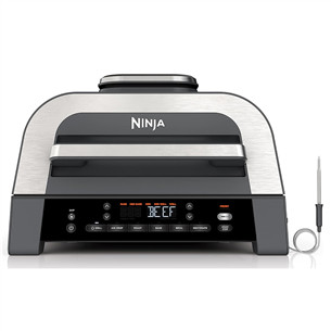 Ninja 6-in-1 MAX, 1760 W, juodas/sidabro spalvos - Grilis ir karšto oro gruzdintuvė