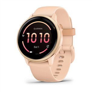 Garmin Vivoactive 6, metallic pink dawn - Išmanusis laikrodis
