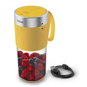Tefal Lightmix, 300 ml, geltona - Nešiojama belaidė kokteillinė
