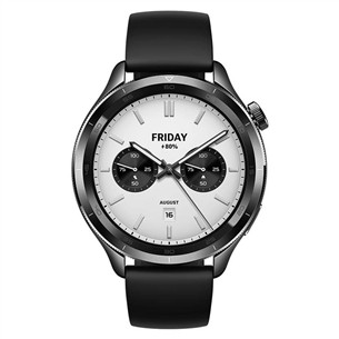 Xiaomi Watch S4, juodas - Išmanusis laikrodis