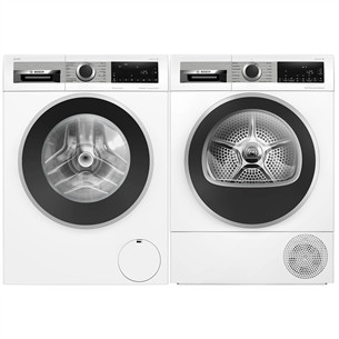 Bosch, Series 6, 9 kg + 9 kg - Skalbimo mašina su džiovykle