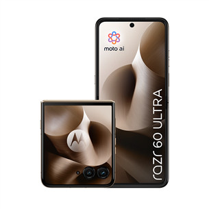Motorola Razr 60 Ultra, smėlio spalvos - Išmanusis telefonas