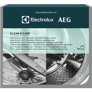 Electrolux Clean & Care, 6 x 50 g - Nukalkinimo priemonė