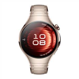 Huawei Watch 5, 42 mm, su metaline apyranke, smėlio spalvos - Išmanusis laikrodis