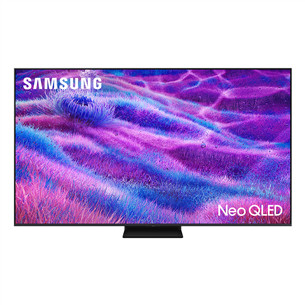 Samsung QN80F, 75'', 4K UHD, Neo QLED, Mini LED, pilkas - Televizorius