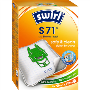 Swirl Micropor S 71, 4 vnt. - Dulkių maišeliai