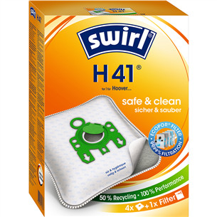 Swirl Micropor H 41, 4 vnt. - Dulkių maišeliai