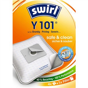 Swirl Micropor Y 101, 4 vnt. - Dulkių maišeliai