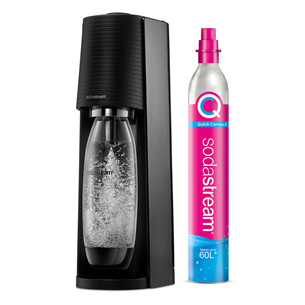 Soda Stream Terra, juodas - Gazuotų gėrimų gaminimo aparatas