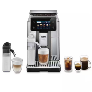 DeLonghi Primadonna Aromatic, sidabro spalvos - Kavos aparatas