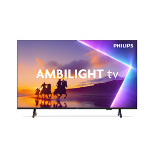 Philips PUS8510, 65'', 4K UHD, QLED, juodas - Televizorius