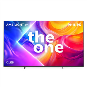 Philips The One PUS9010, 75'', 4K UHD, QLED, juodas - Televizorius