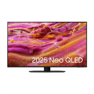 Samsung QN90F, 43'', 4K UHD, Neo QLED, Mini LED, juodas - Televizorius