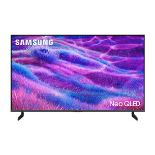 Samsung QN80F, 50'', 4K UHD, Neo QLED, Mini LED, sidabro spalvos - Televizorius