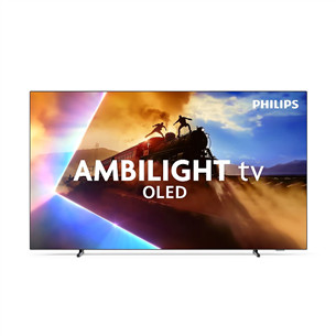 Philips OLED770, 48'', 4K UHD, OLED, pilkas - Televizorius