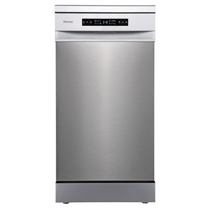 Hisense, 10 komplektų talpa, plotis 44,8 cm, pilka - Indaplovė