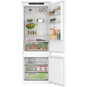 Bosch Series 2, NoFrost, 383 L, aukštis 194 cm - Įmontuojamas šaldytuvas