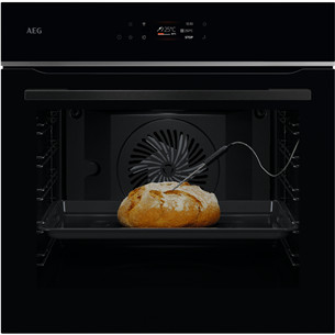 AEG 7000 Series MealAssist, 71 L, pirolizė, juoda - Įmontuojama orkaitė
