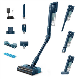 Philips 5000 Series Flex, mėlynas - Belaidis dulkių siurblys